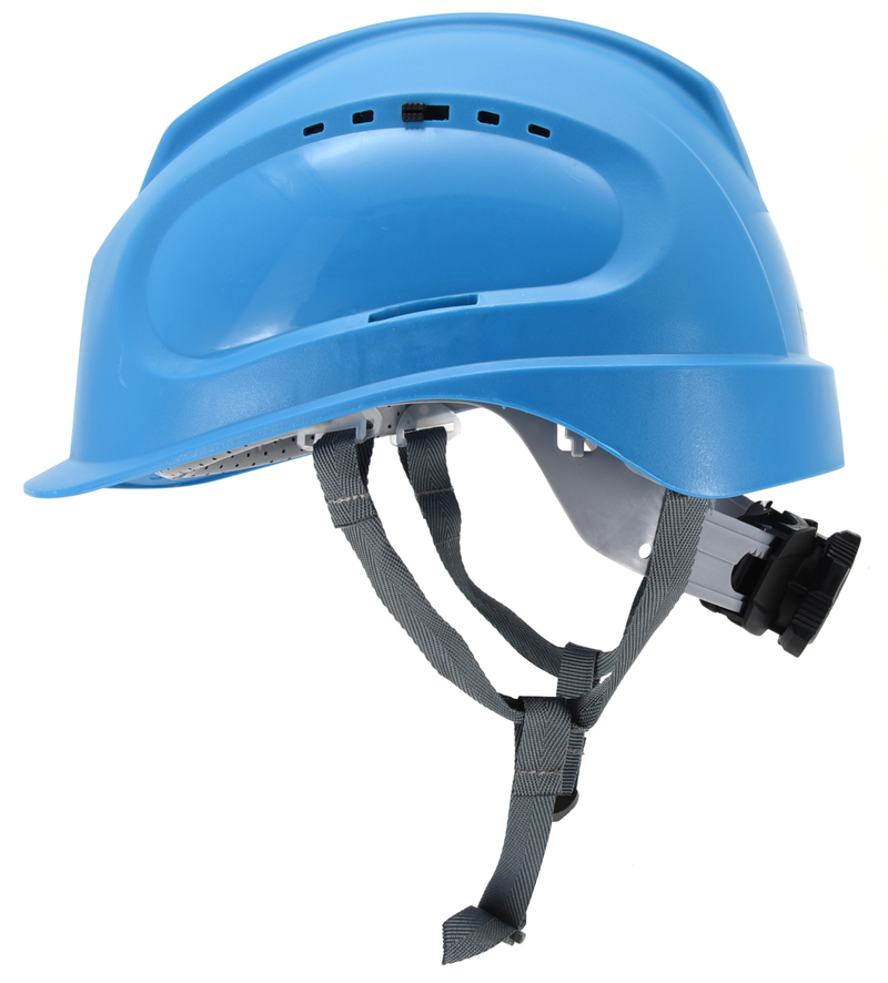 Yota Safety - Safety Helmet + chin Strap -Blue